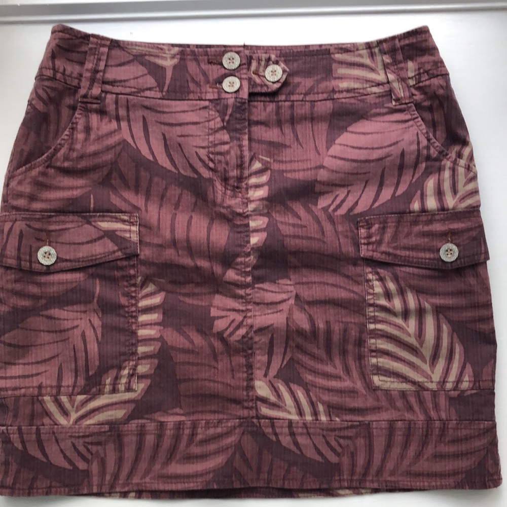 Liz Claiborne Axcess Cargo Stretch Skirt Size 6